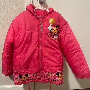 Disney Mickey Mouse Basketball Puffer Coat
